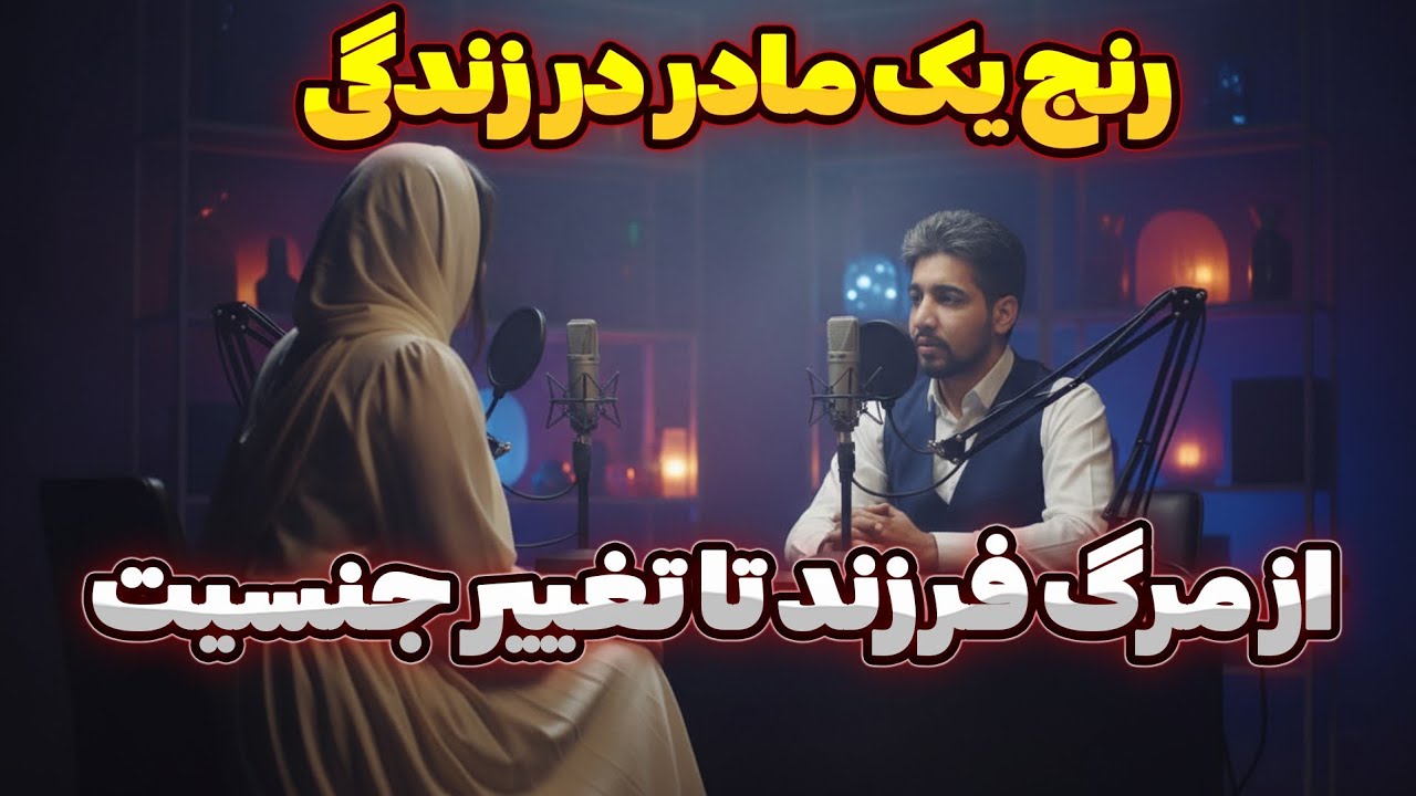 قسمت سوم : مصاحبه با مادری رنج دیده که از مرگ فرزندش تا تغییر جنسیتش رو دید !