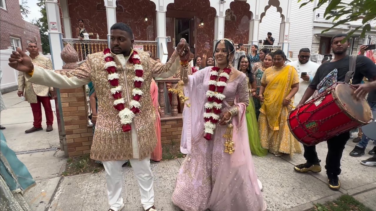 Hansanie & Perry Hindu Wedding Ceremony in NewYork, Congrats to our beautiful Couple.@ceopinetart