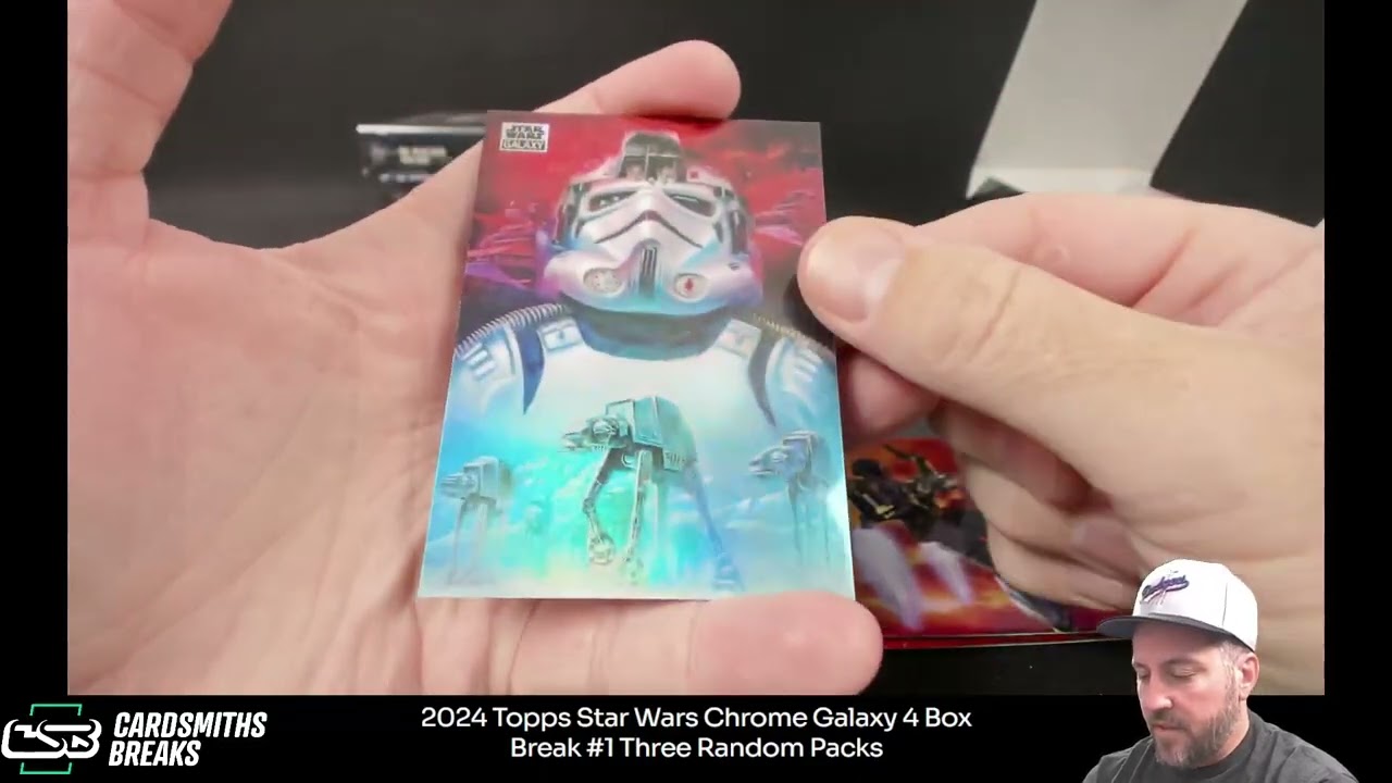 2024 Topps Star Wars Chrome Galaxy 4 Box Break #1