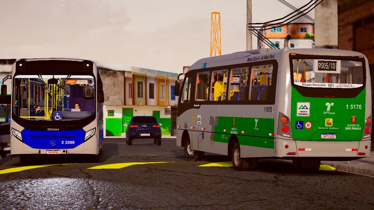 O Melhor MAPA de SP! Conheça a Zona Norte de São Paulo no Mapa CCS - Proton Bus Simulator
