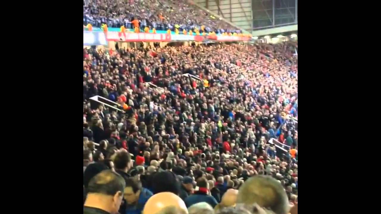 MANCHESTER UNITED - REAL SOCIEDAD / Afición