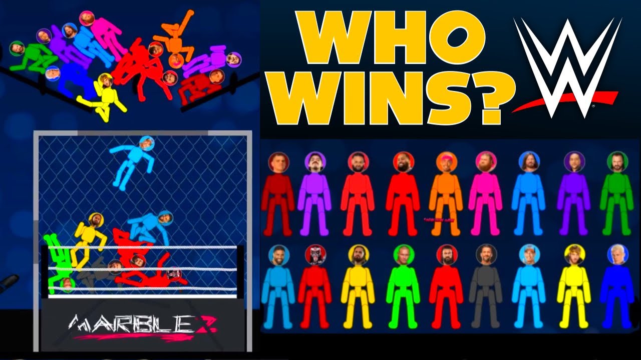🚨 Marble Rumble: EXTREME HELL IN A CELL BATTLE! 💥