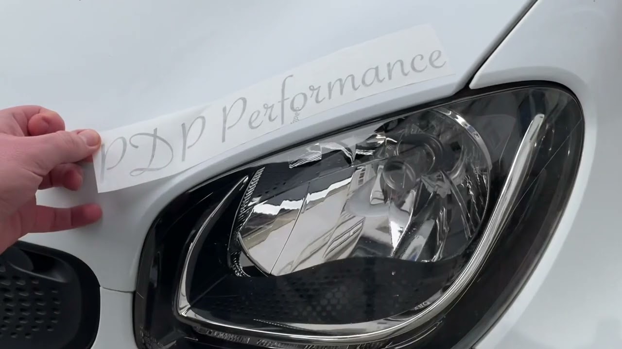 Transfer Druck Folie am Auto anbringen - PKW Teil Folierung - Car Wrapping Anleitung
