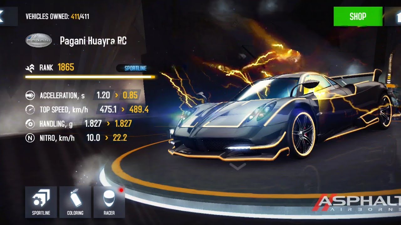 Update 77. "Old" Pagani Huayra BC/ Testing the improved Sportline car / Nitro, Speed Test
