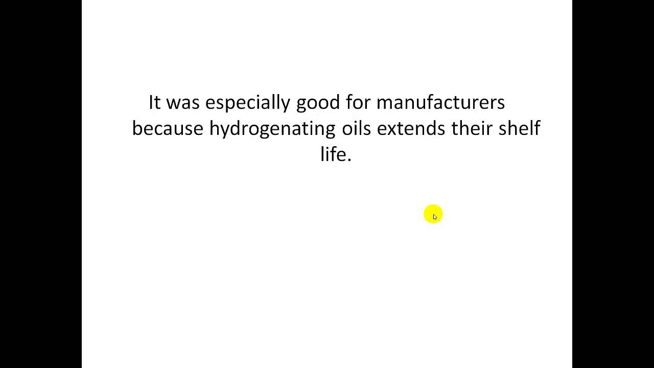 Partially Hydrogenated Oil - What Is It, Why To Avoid It