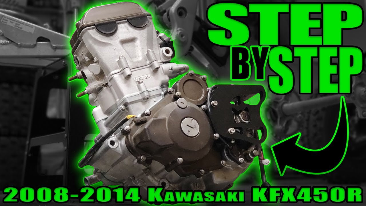 How to Build a Kawasaki KFX450R Engine | 2008 - 2014 Full Build Step by Step