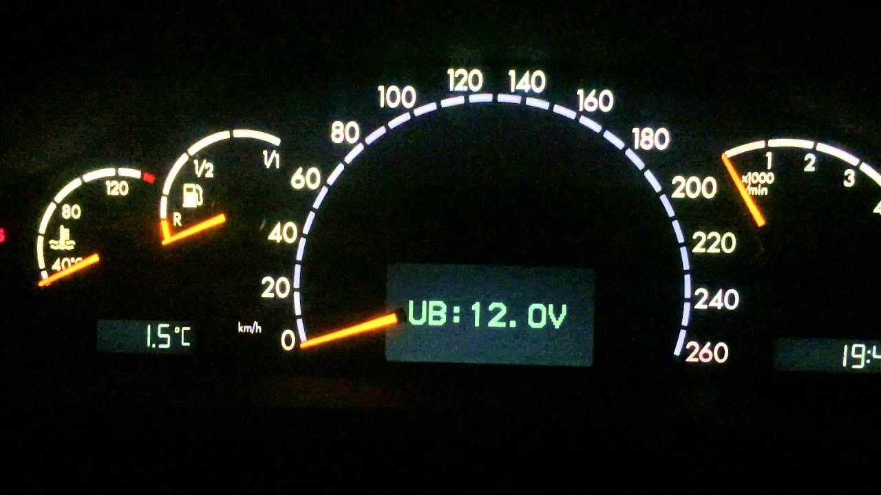 Как  полностью отключить ESP ABS на Mercedes w220