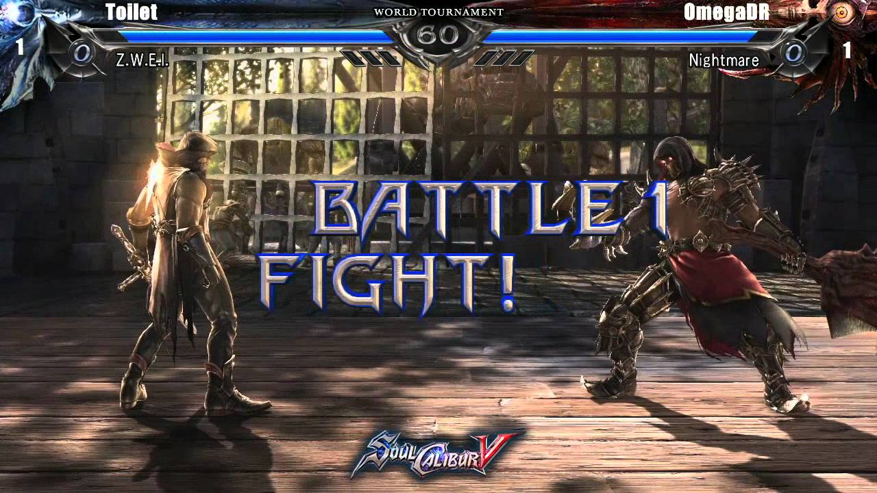Toilet vs OmegaDR - $10k SoulCalibur V World Tournament