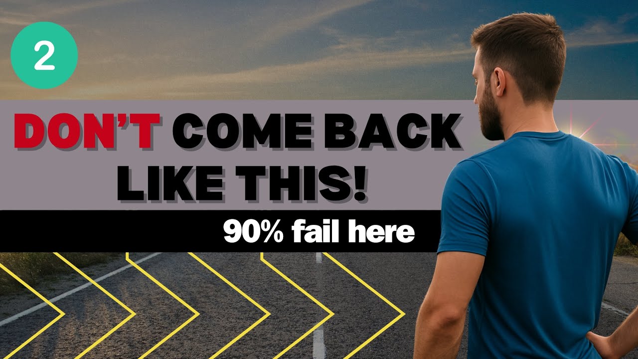 If you start running like this&hellip; you're heading straight for failure! Don&rsquo;t make this mistake ⚠️