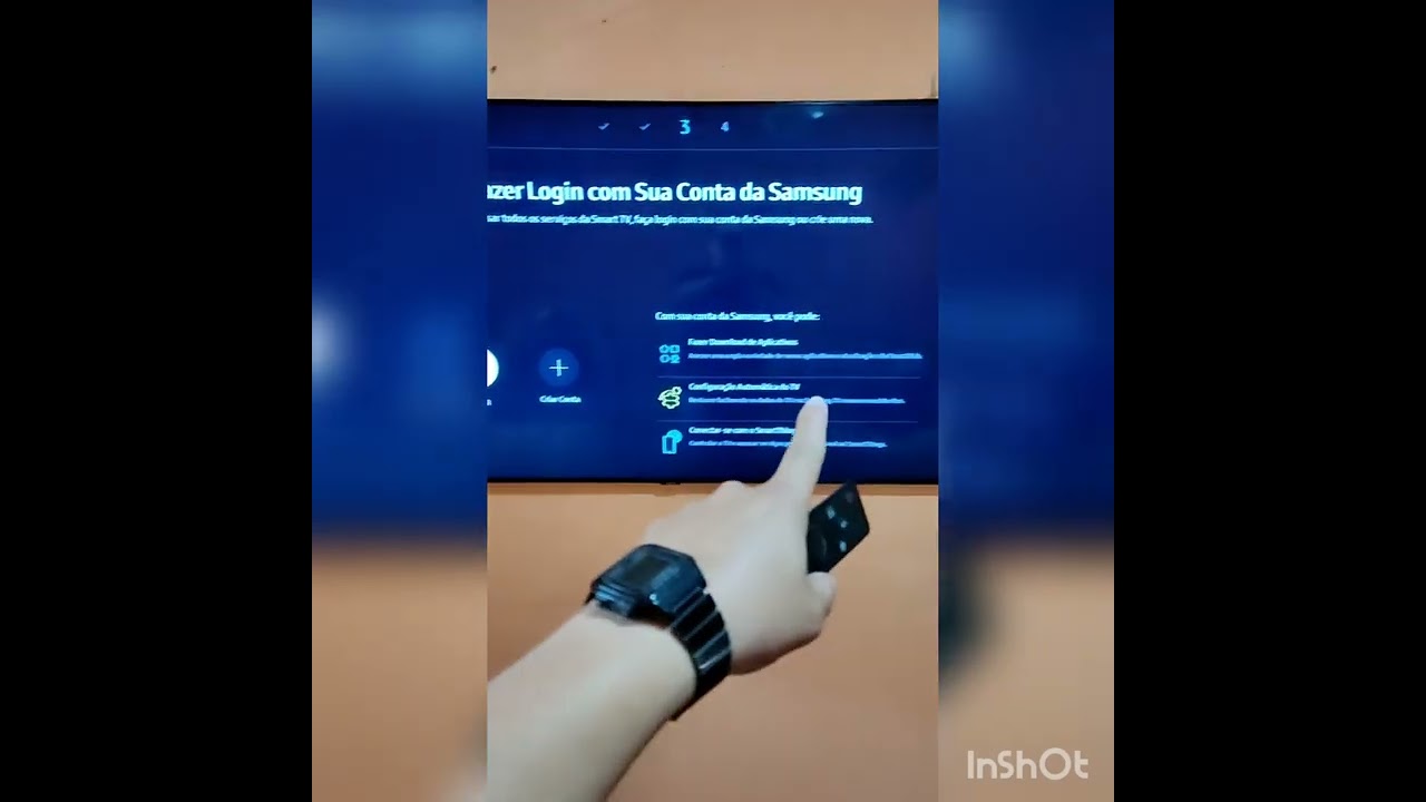 Como mudar país TV Samsung - Série 7 em diante.