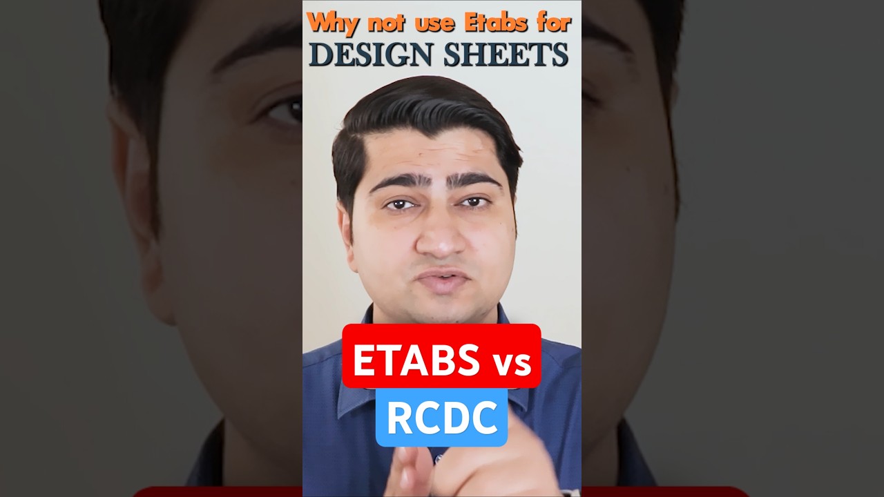 ETABS or RCDC? Which Software for RCC Building Design? #etabs #rcdc