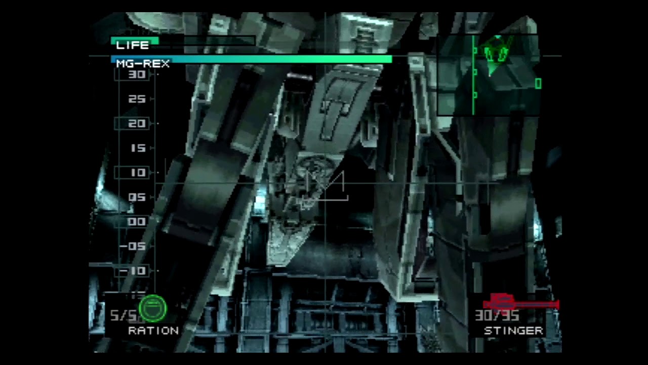 Metal Gear Solid - MG Rex Boss Fight (But Done Right?)