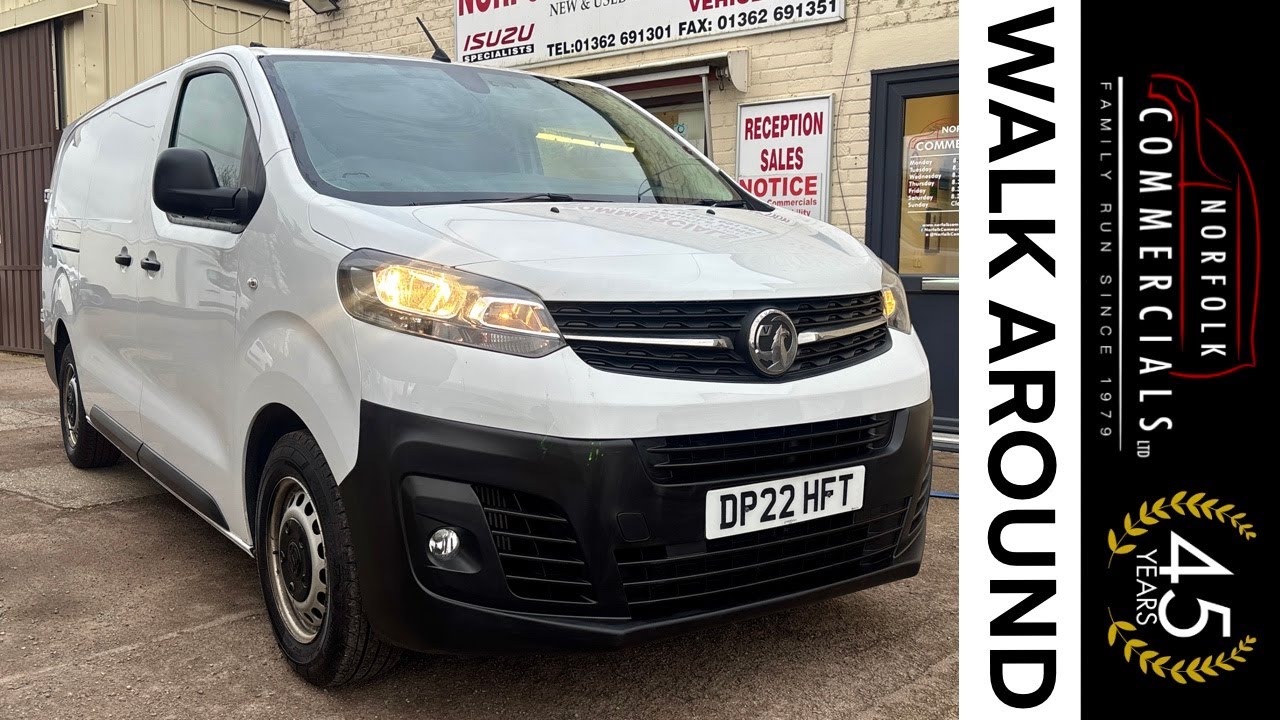 Walk around video for a Vauxhall Vivaro 2900 1.5d 100PS Dynamic L2 H1 Van