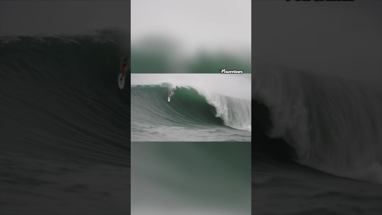 Lucas Chumbo snags a Bomb at Mavericks - 1/18/18 ⚡️ #mavericks #LucasChumbo #powerlinesproductions