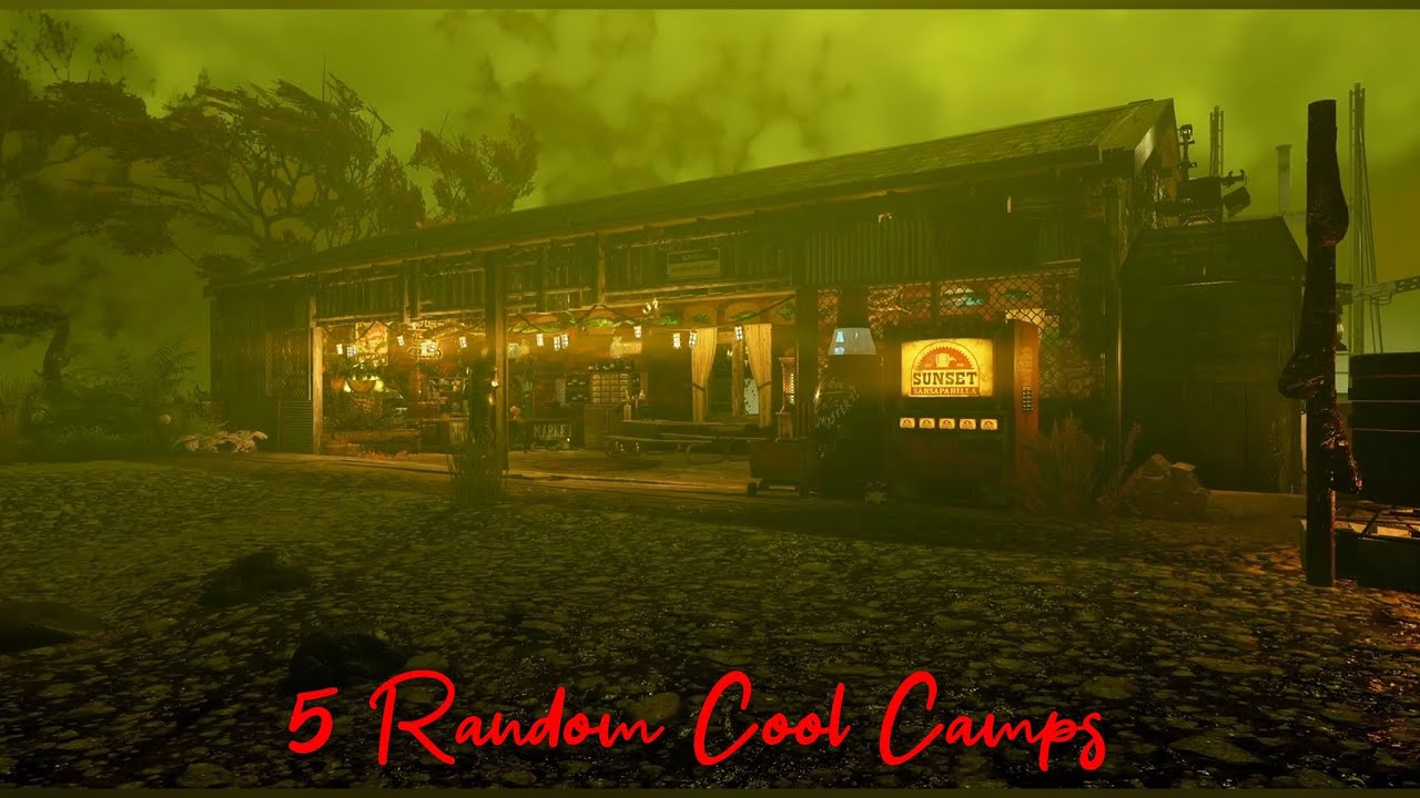 Fallout 76 - 5 Random Cool Camps #81 