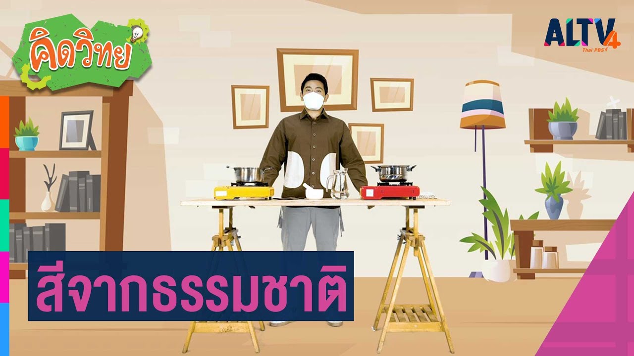 สีจากธรรมชาติ : คิดวิทย์ (8 ก.พ. 65)