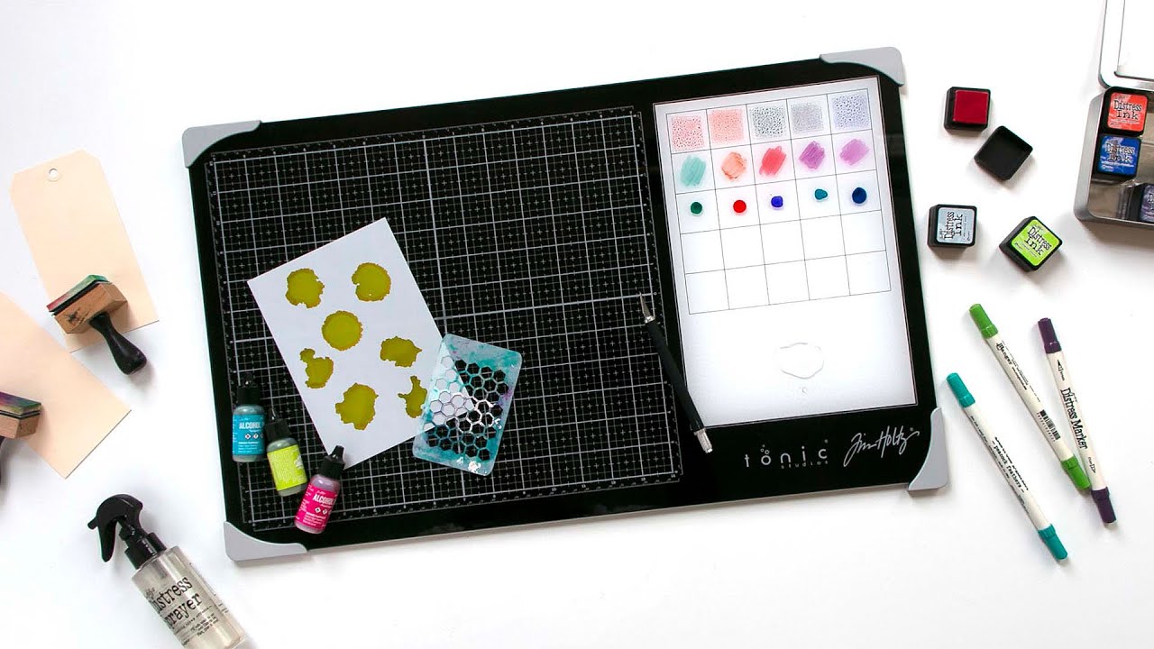 Glass Media Mat Features