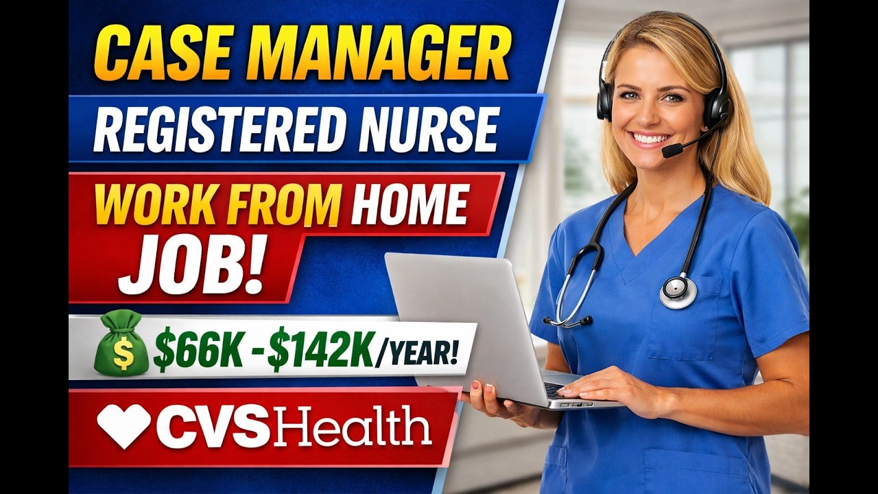 Remote Case Manager RN Job 2026 | Work From Home Registered Nurse | $54K&ndash;$155K Salary | NEW USA JOB