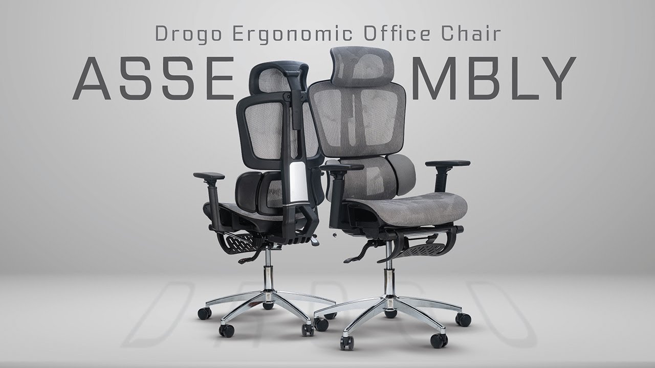 Neoflex Ergonomic Office Chair Assembly Video Guide | Step-by-Step by Drogo