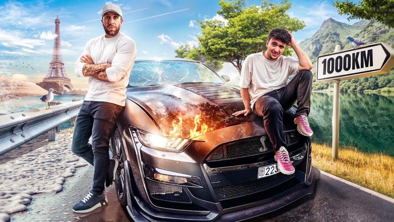 ROADTRIP AVEC INOXTAG QUI TOURNE MAL 😱😨 LA VOITURE M’A DÉÇU 😡😡
