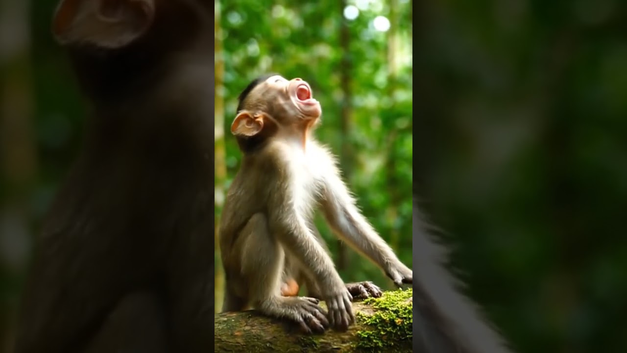 &ldquo;When a Monkey Laughs Like a Human 😂 | You Can&rsquo;t Stop Laughing!&rdquo; #alwayslaughing  #funniestvideo