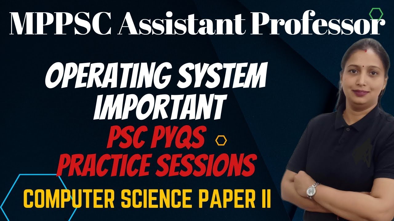 MPPSC 2025 | Assistant Professor | Computer Science and Application | PYQs Practice Session