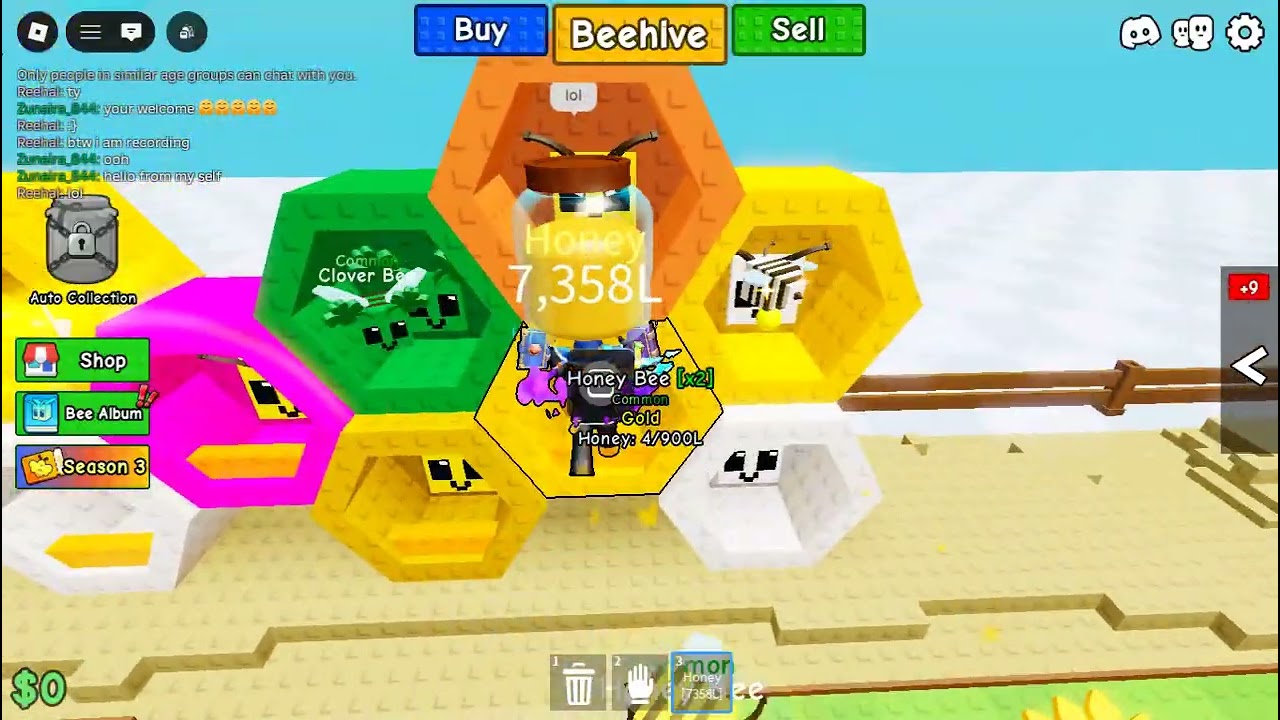 ROBLOX BUILD A BEEHIVE