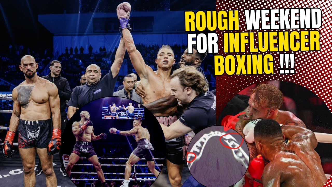 Rough Weekend for Influencer Boxing | Jake Paul & Andrew Tate Lose, Others Exposed