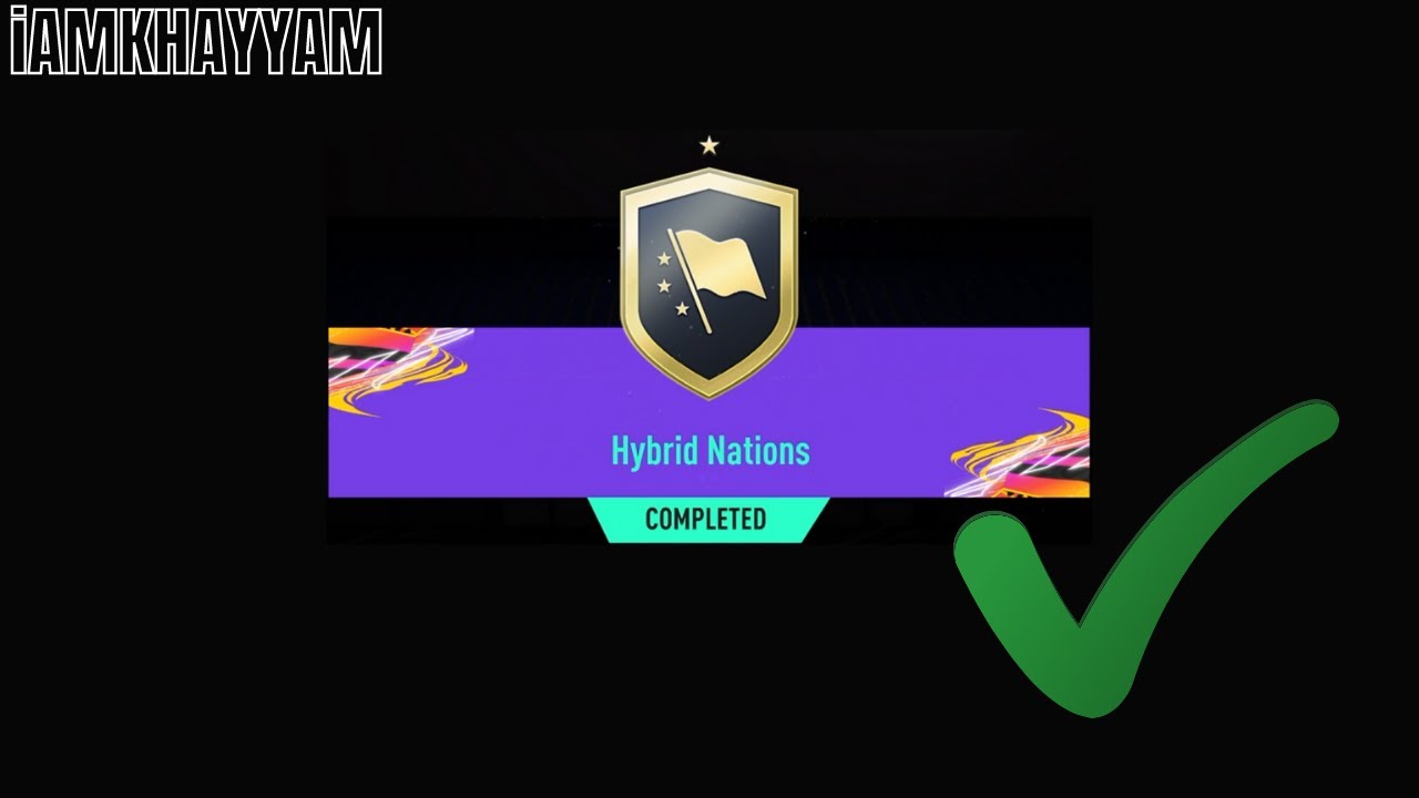 ADVANCED HYBRID NATIONS SBC COMPLETED | FIFA 21 Ultimate Team