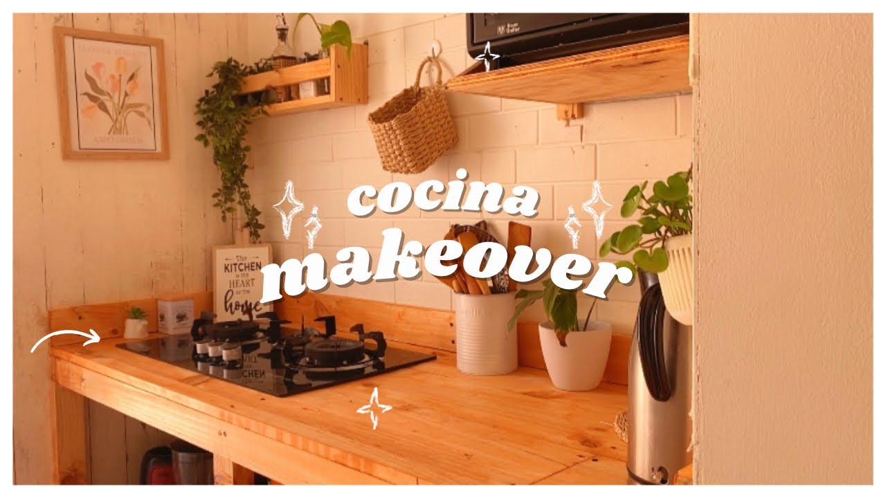 Cambios y renovación en la cocina🪵🪴 kitchen MAKEOVER.