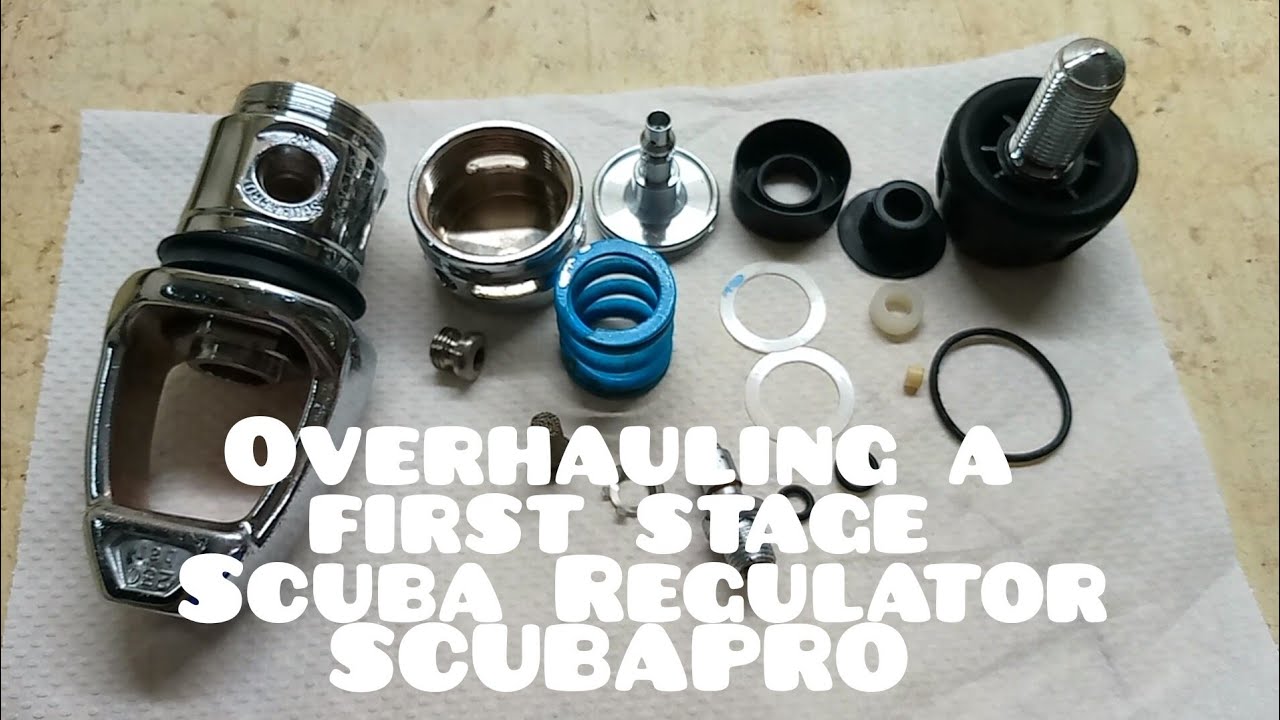 HOW TO OVERHAUL A FIRST STAGE SCUBA REGULATOR FOR SCUBAPRO  MK2 (Overhauled)