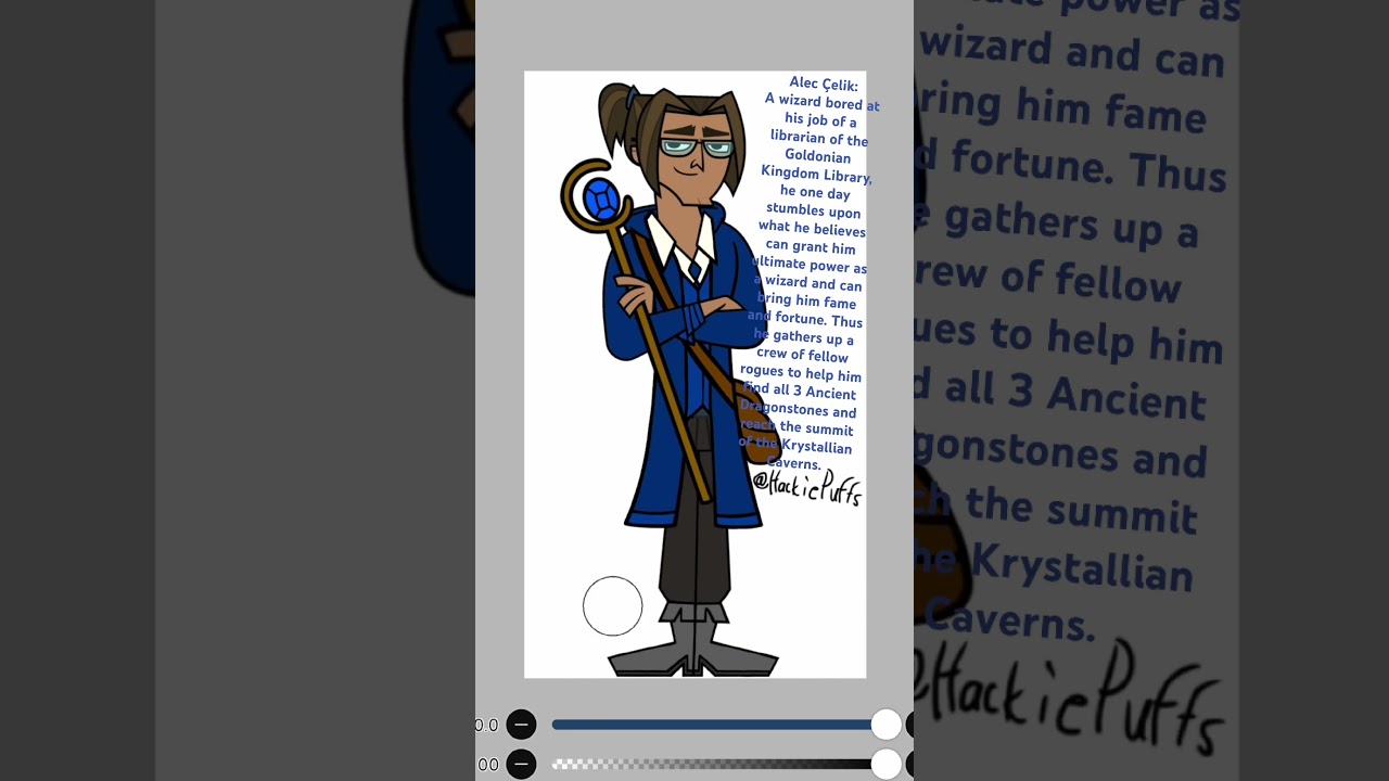 Disventure Camp x DnD AU redesigns (Alec)