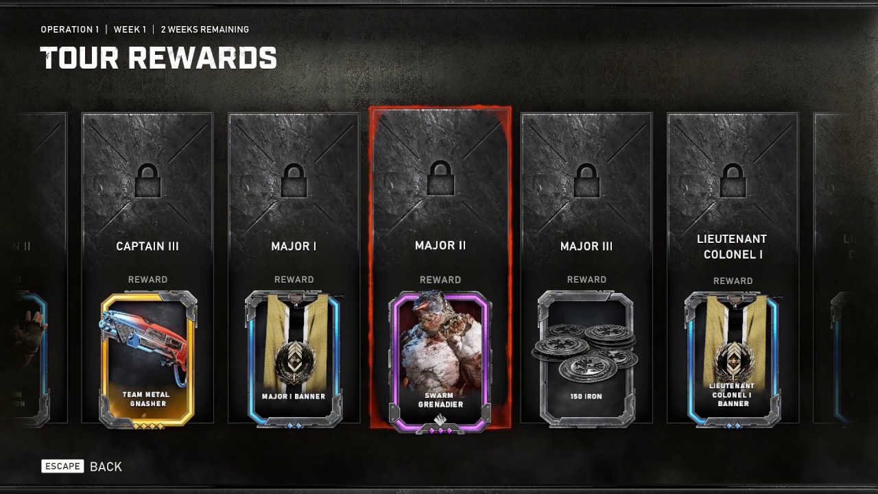 GEARS 5 &ndash; TOUR OF DUTY SEASON 1 REWARDS!