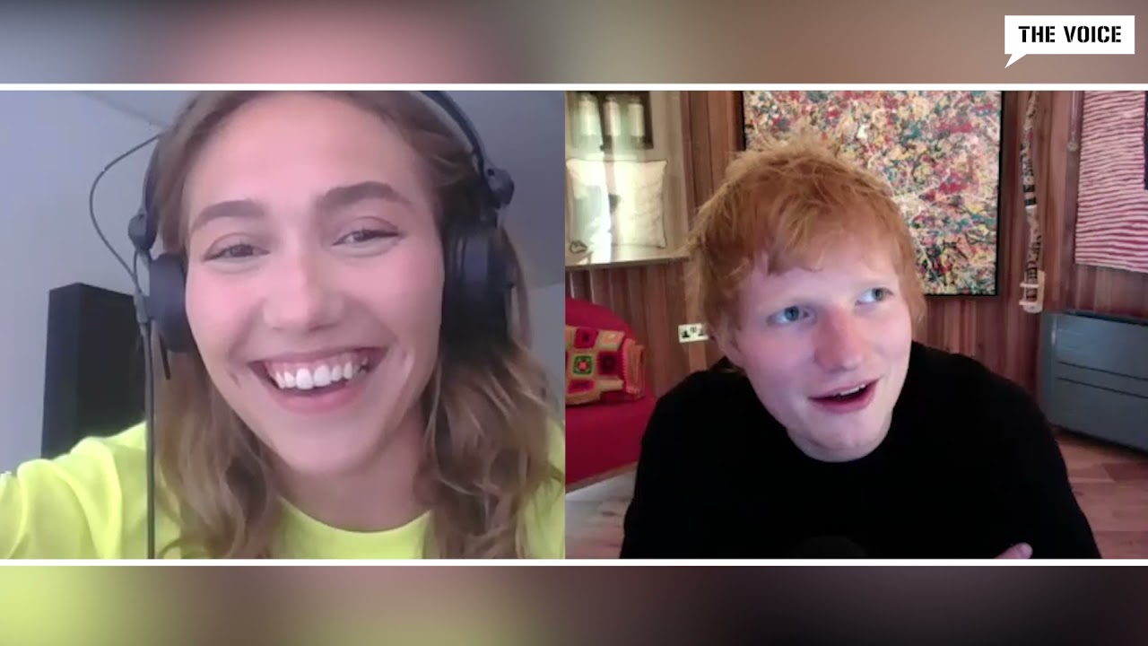 The Voice interview med Ed Sheeran - 'Bad Habits'