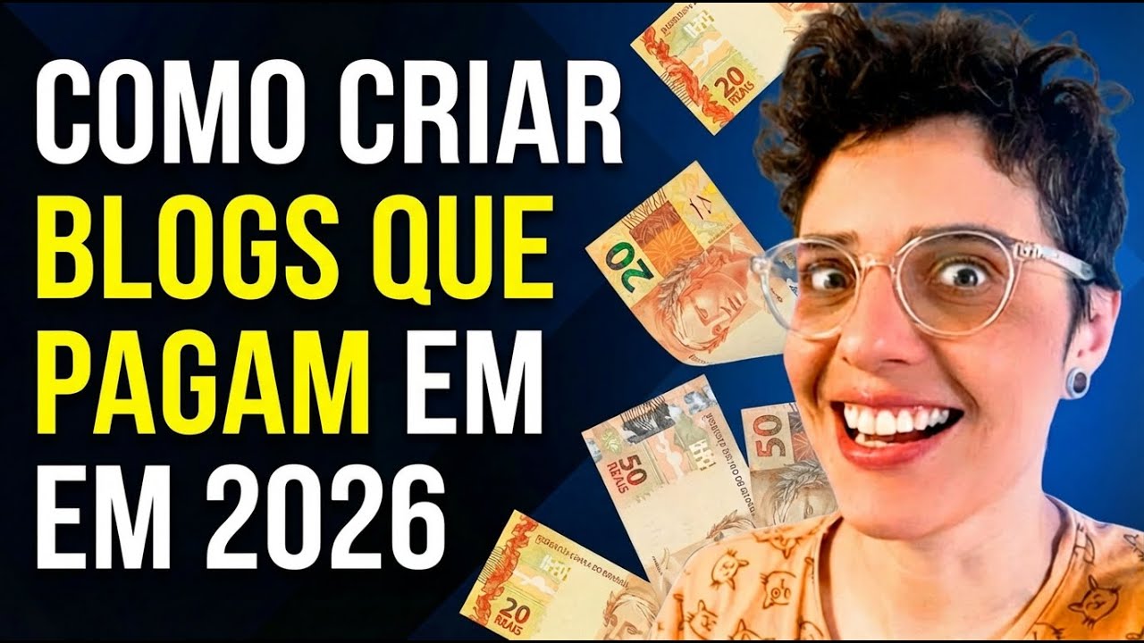 Começar um BLOG em 2026 pra ganhar dinheiro em casa é uma EXCELENTE IDEIA! (ensinei tudo)