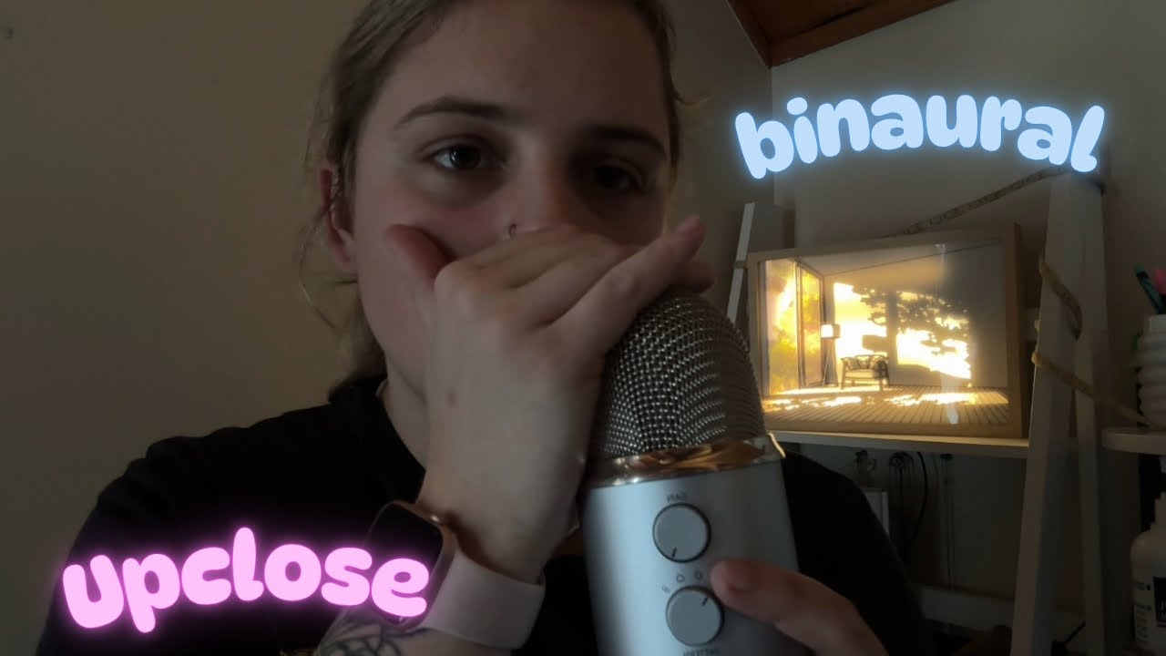 The best Up Close Binaural Clicky Whisper  