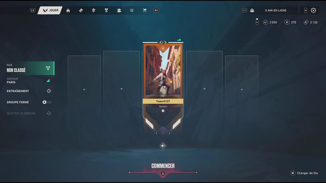je decouvre ma boutique valo pour avoir la phantome recon
