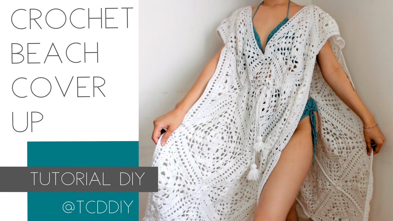 Crochet Beach Cover Up  | Tutorial DIY