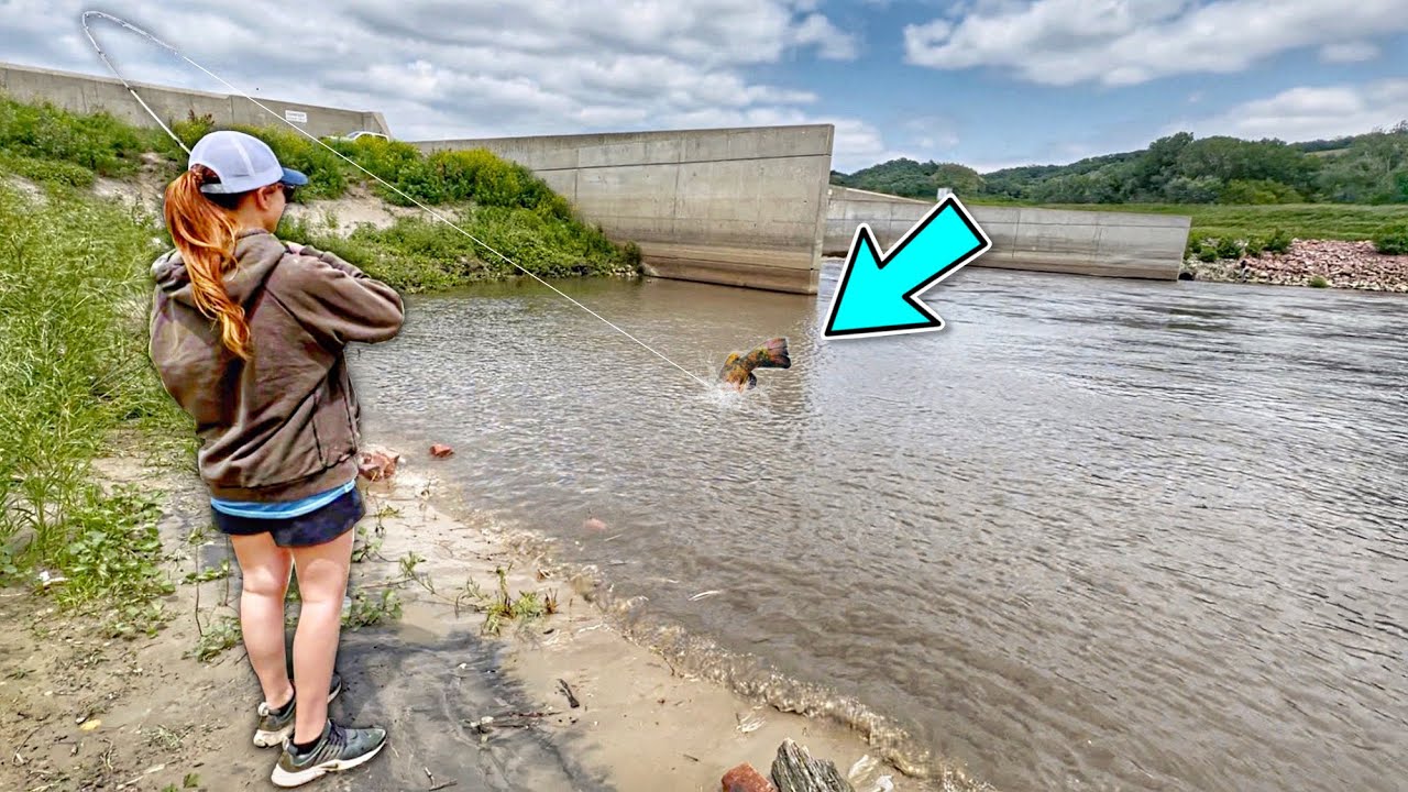 An ENDANGERED FISH Was Living In This CONCRETE PIT!!! (Second I've Ever Seen)