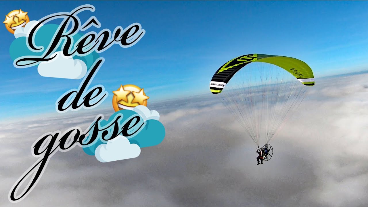 🌥JE VOLE AU DESSUS DES NUAGES🌥 : 🪂🤩RÊVE DE GOSSE🤩🪂
