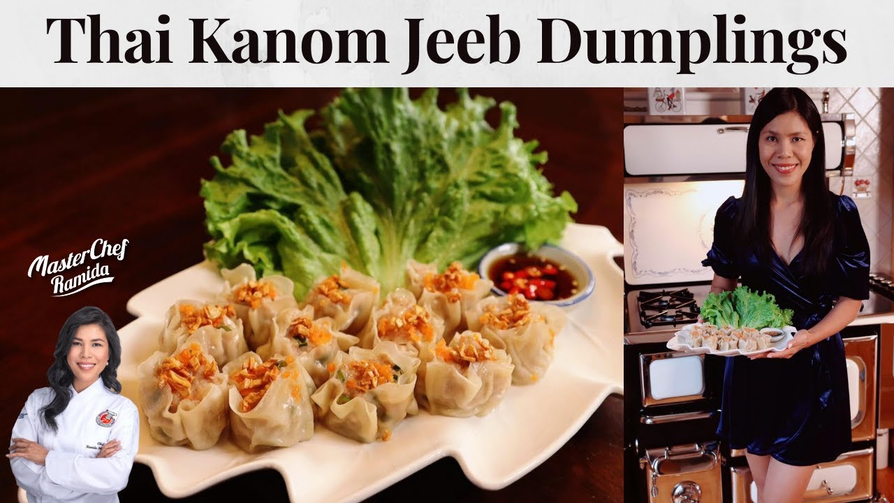Siu Mai / Shrimp and pork dumplings / Thai dumplings recipe