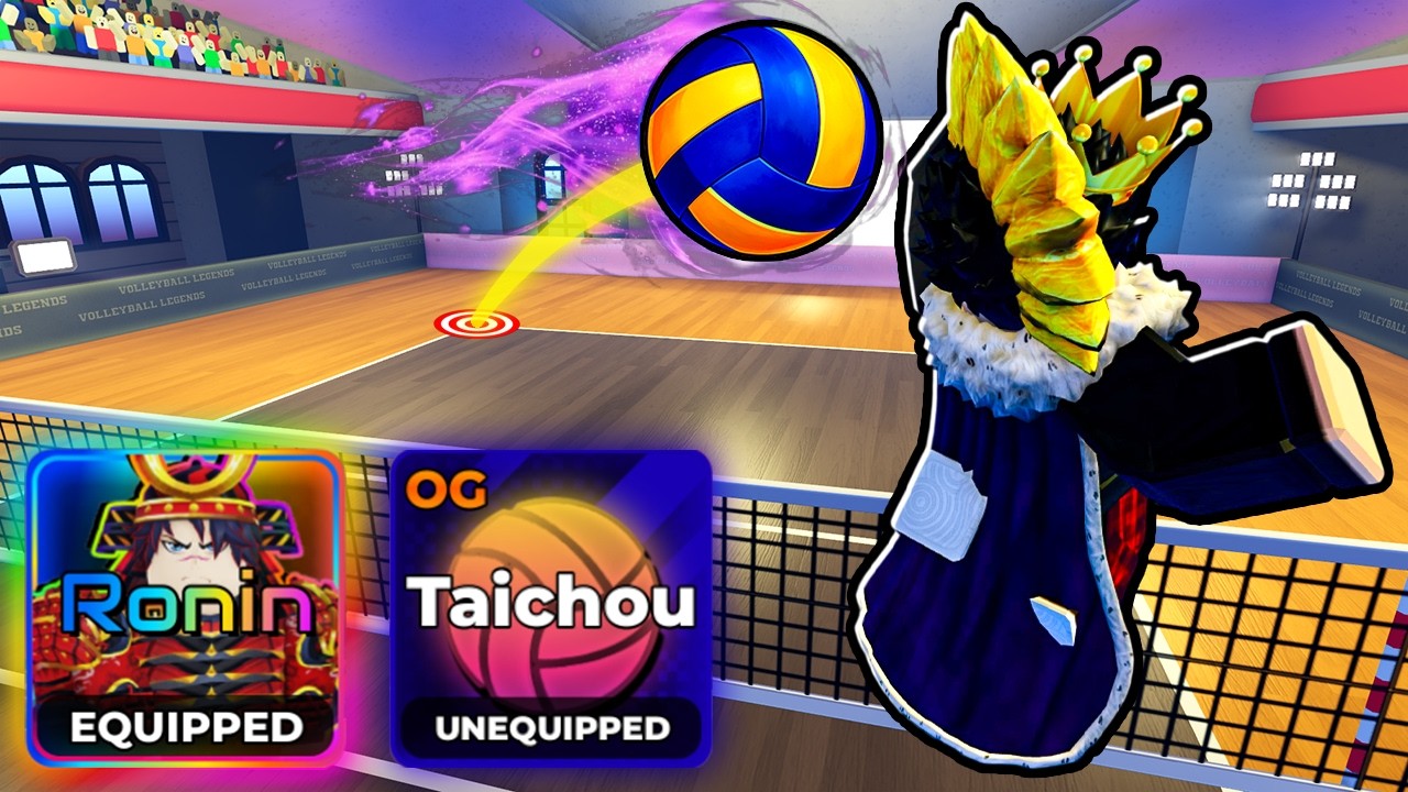 Taichou + Ronin is GENUENLY INSANE in Volleyball Legends