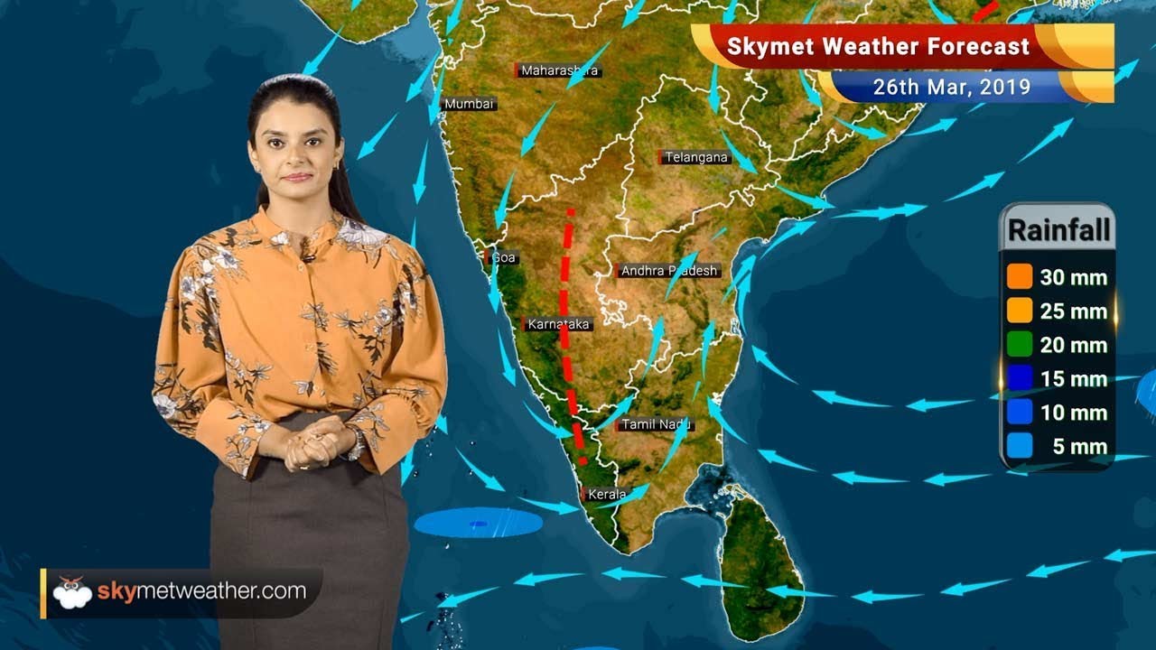 Weather Forecast March 26: Kolkata to see rains; Mumbai heatwave to persist | Skymet Weather