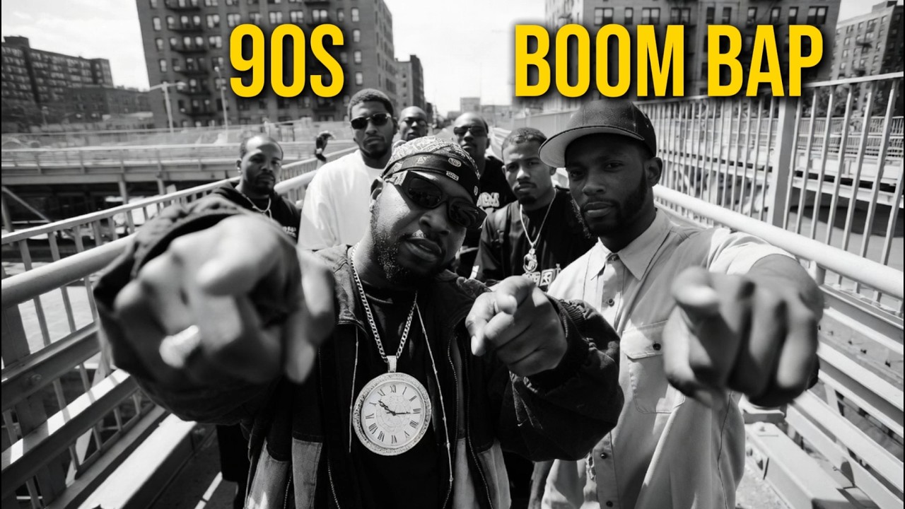 [Playlist] Raw 90s East Coast Boom Bap | Gritty NYC Underground Beat (100 BPM)