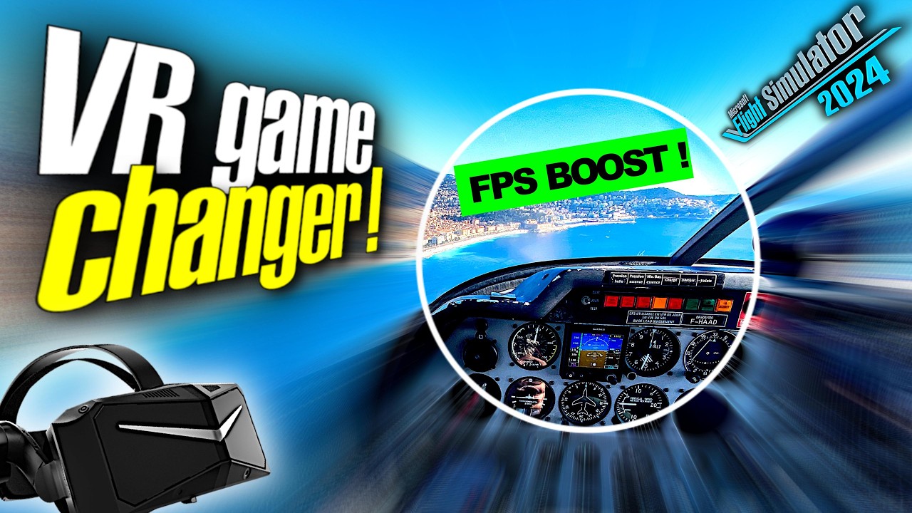 Cette OPTION transforme la VR ! 💥 + Tuto en BONUS ! FS 24 SU 3 bêta - Partie 1 Pimax Crystal Light