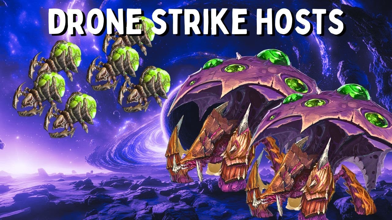 DRONE STRIKE DEHAKA - Weekly Brawl [Starcraft 2 Direct Strike]