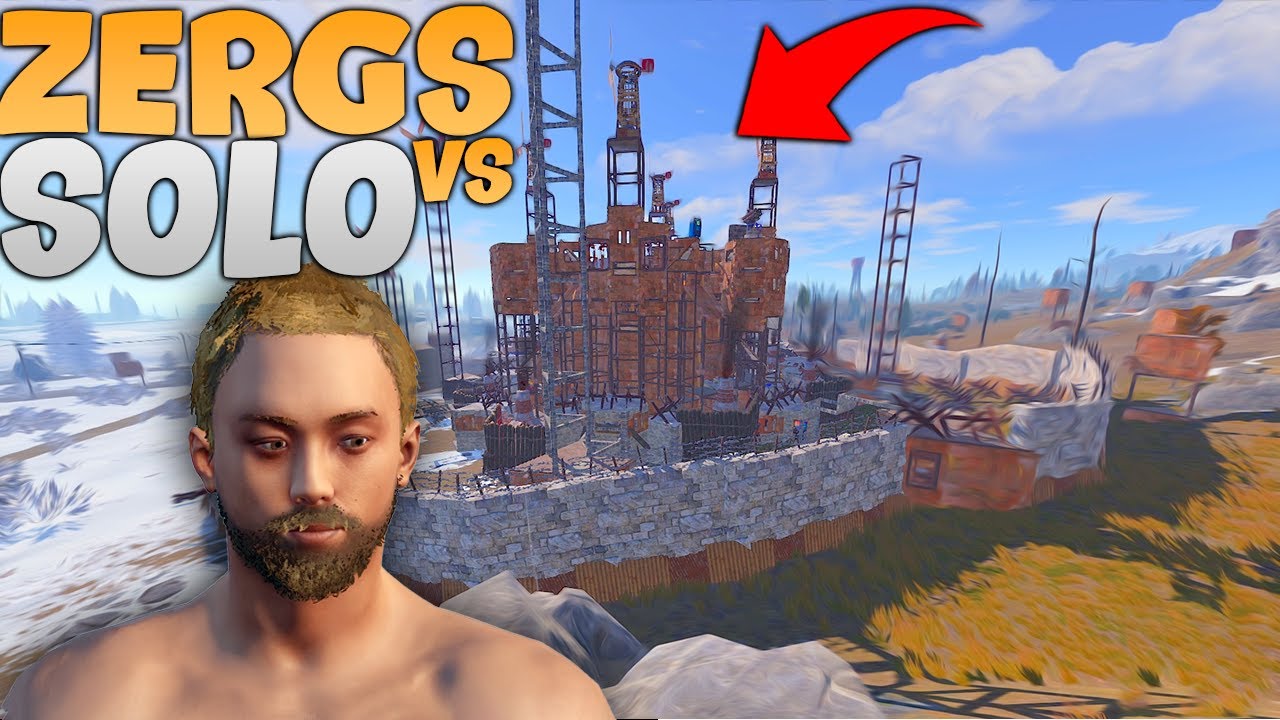 RUST SOLO BR - UM JOGADOR PERSISTENTE
