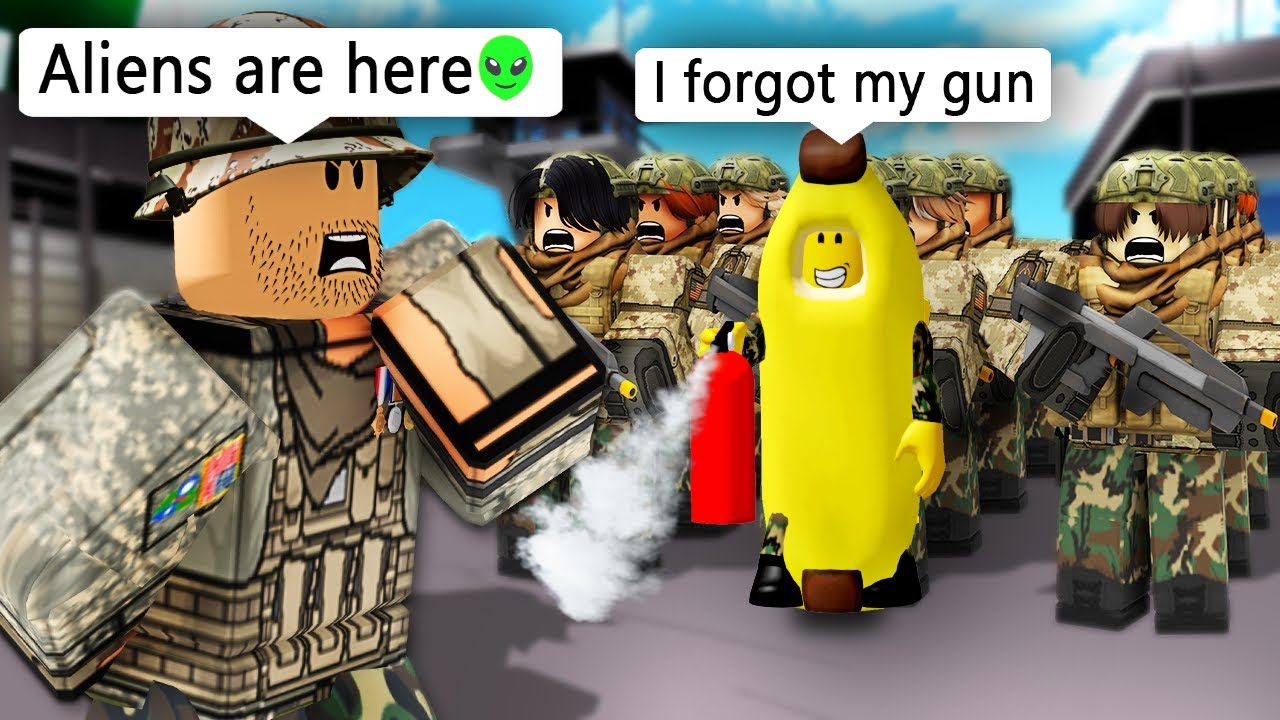 ARMY🎖️vs ALIENS 1 (ROBLOX Brookhaven 🏡RP - FUNNY MOMENTS)