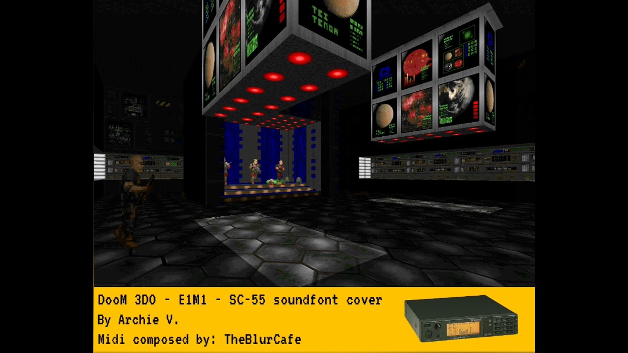 E1m1 DooM 3DO - At Doom's Gate - SC-55 soundfont cover