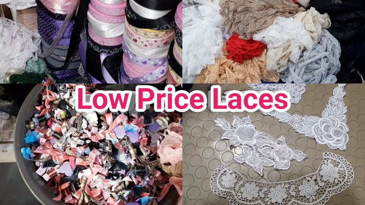 Found reasonable Lace shop in local market - low prices under 100 rupees - Rawalpindi